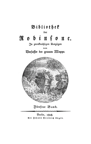 Bibliothek der Robinsone: Band 5