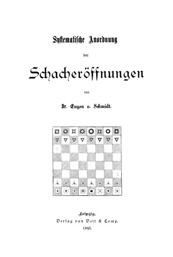 Systematische Anordnung der Schacheröffnungen