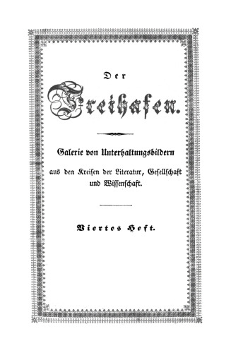 Der Freihafen: Heft 4