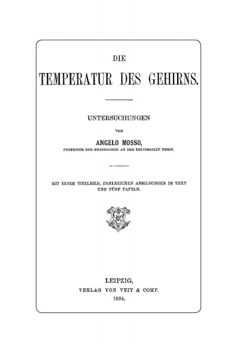 Die Temperatur des Gehirns: Untersuchungen