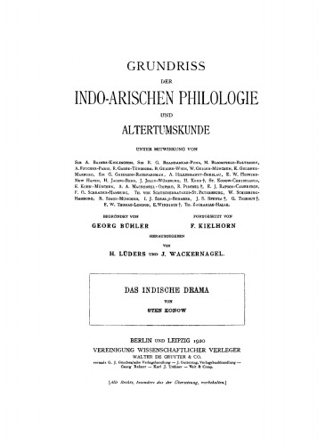 Das indische Drama