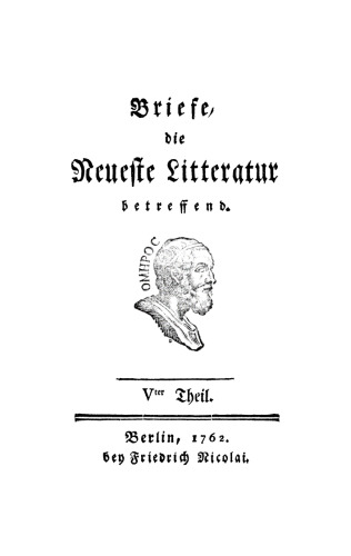 Briefe, die neueste Litteratur betreffend: Teil 5/7