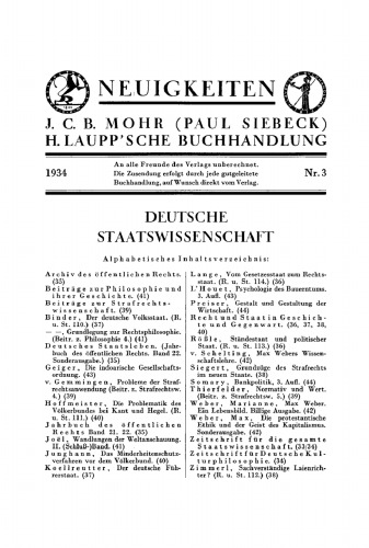 Neuigkeiten: 3/1934