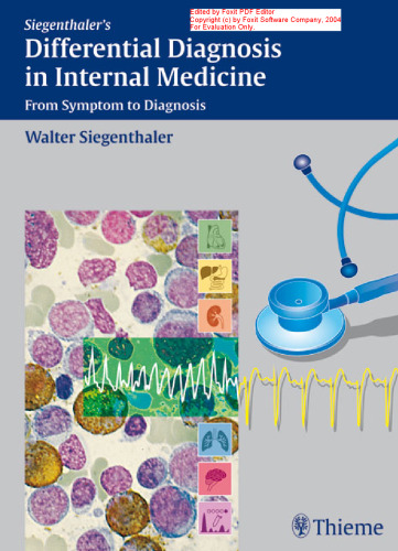 Differential diagnosis in internal medicine : from symptom to diagnosis