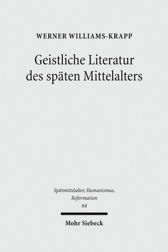 Geistliche Literatur des späten Mittelalters: Kleine Schriften