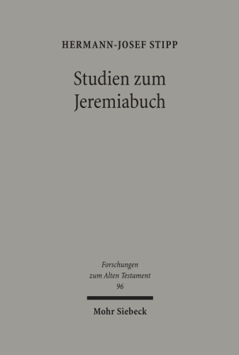 Studien zum Jeremiabuch: Text und Redaktion