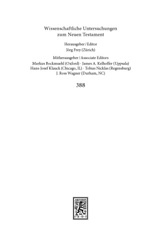 Shadowy Characters and Fragmentary Evidence: The Search for Early Christian Groups and Movements