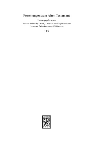 The Exodus-Conquest Narrative: The Composition of the Non-Priestly Narratives in Exodus-Joshua (Forschungen Zum Alten Testament)