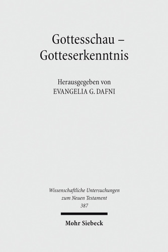Gottesschau - Gotteserkenntnis