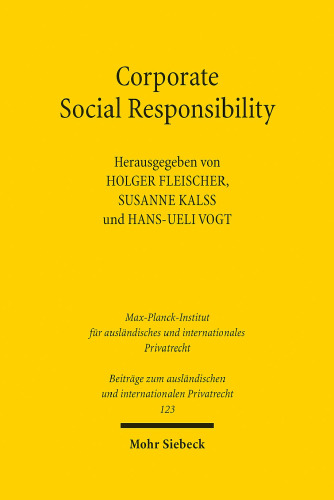Corporate Social Responsibility: Achtes deutsch-österreichisch-schweizerisches Symposium, Hamburg 1.-2. Juni 2017