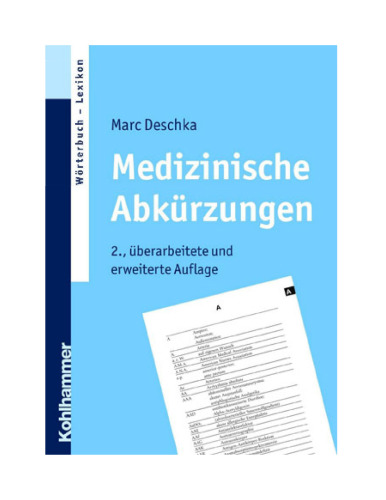 Medizinische Abkürzungen