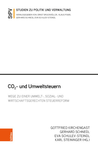 CO₂- und Umweltsteuern: Wege zu einer umwelt-, sozial- und wirtschaftsgerechten Steuerreform
