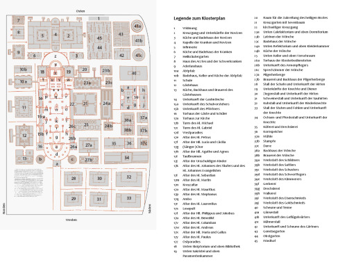 Der Plan von St. Gallen: Ein Modell europäischer Klosterkultur