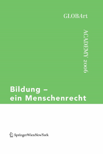 Bildung — ein Menschenrecht: GLOBArt Academy 2006