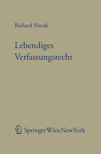 Lebendiges Verfassungsrecht