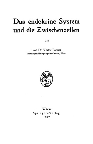 Das endokrine System und die Ƶwischenzellen