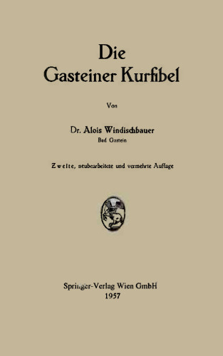 Die Gasteiner Kurfibel
