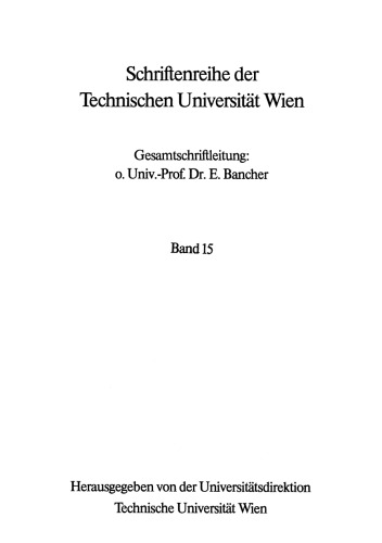 Aus dem akademischen Leben der Technischen Universität Wien (2)