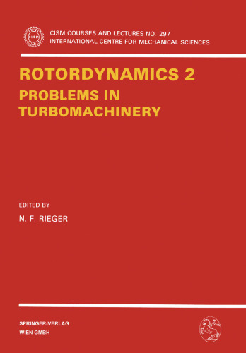 Rotordynamics 2: Problems in Turbomachinery