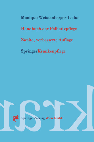 Handbuch der Palliativpflege