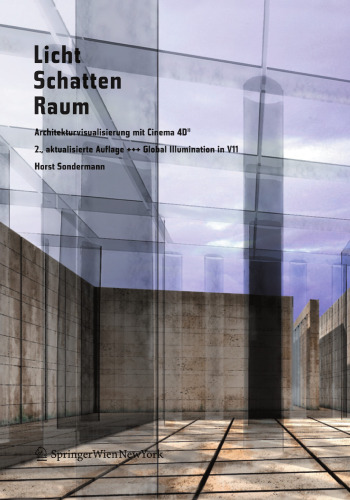 Licht Schatten Raum · Architekturvisualisierung mit Cinema 4D®