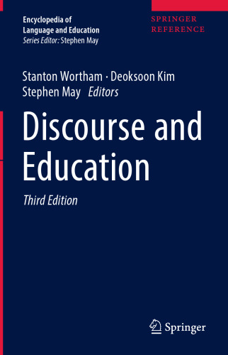 Discourse and Education (Encyclopedia of Language and Education)