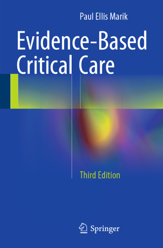 Evidence-Based Critical Care, 3e
