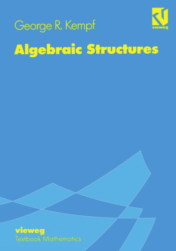Algebraic Structures
