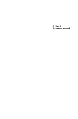Hochspannungstechnik