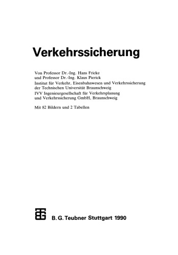 Verkehrssicherung