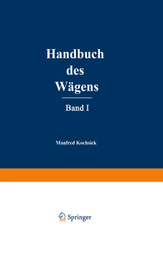 Handbuch des Wägens