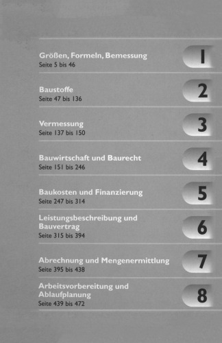 Zahlentafeln für den Baubetrieb