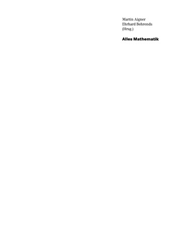 Alles Mathematik: Von Pythagoras zum CD-Player
