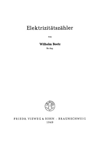 Elektrizitätszähler
