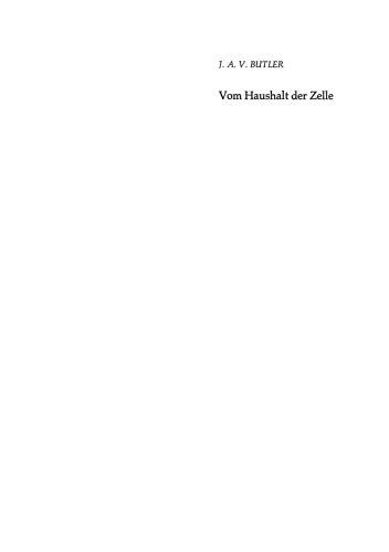 Vom Haushalt der Zelle: Auf den Spuren des Lebens