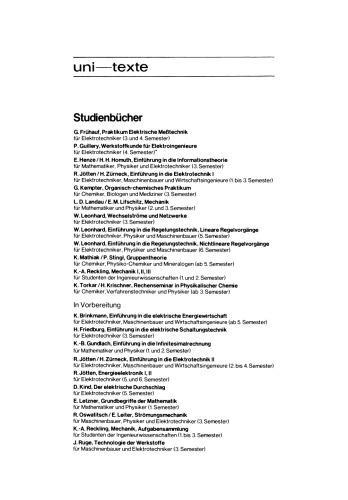 Einführung in die Informationstheorie: Studienbuch für Informatiker, Mathematiker und alle Naturwissenschaftler ab 3. Semester