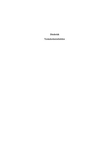 Verkehrsbetriebslehre