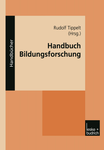 Handbuch Bildungsforschung