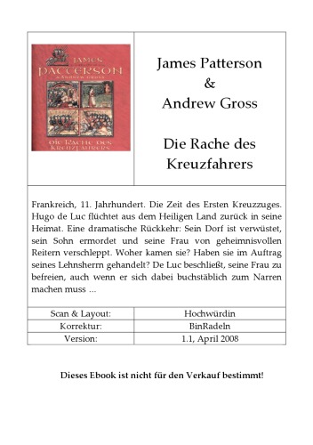Die Rache des Kreuzfahrers : historischer Roman