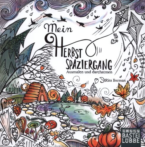 Mein Herbstspaziergang: Ausmalen und durchatmen