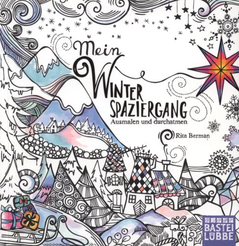 Mein Winterspaziergang: Ausmalen und durchatmen