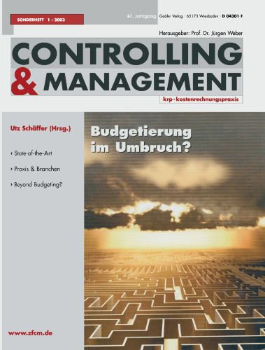 Budgetierung im Umbruch?
