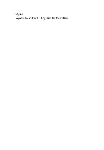 Logistik der Zukunft