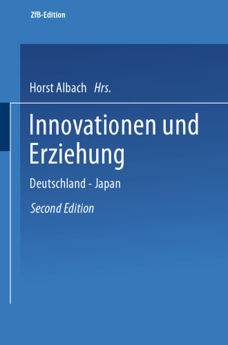 Innovationen und Erziehung: Deutschland — Japan