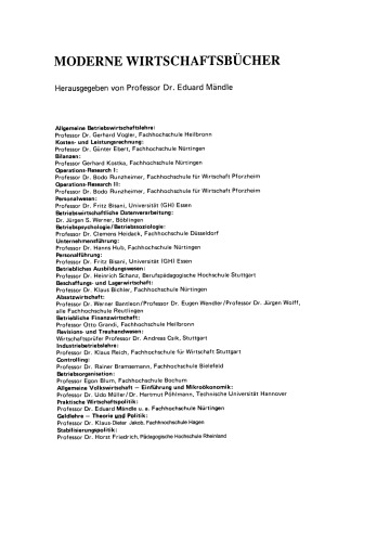 Beschaffungs- und Lagerwirtschaft
