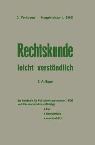 Rechtskunde — leicht verständlich