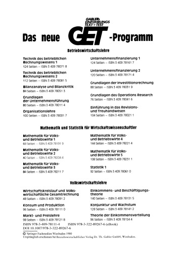 Konsum und Produktion