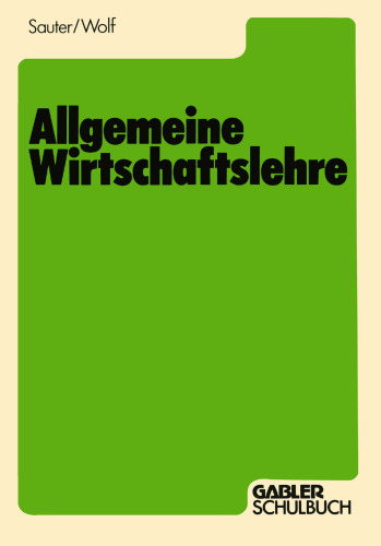 Allgemeine Wirtschaftslehre