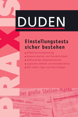 Einstellungstests sicher bestehen