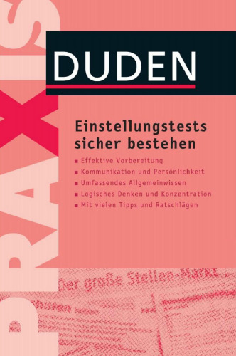 Einstellungstests sicher bestehen